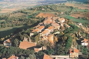 Citerna - paesino situato in Umbria con le caratteristiche mura medioevali